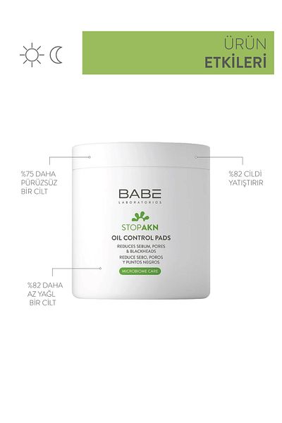 Babe Laboratorios Stop Acne Oil Control 60 Pads