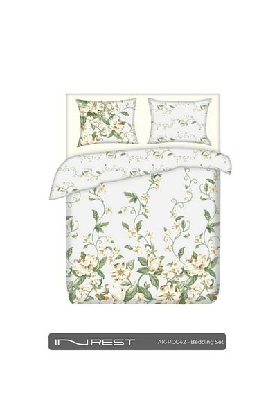 INREST Steinkell Duvet Cover Set (Without Filling) Cotton 100% King Size 230x250 cm - 3 Pieces
