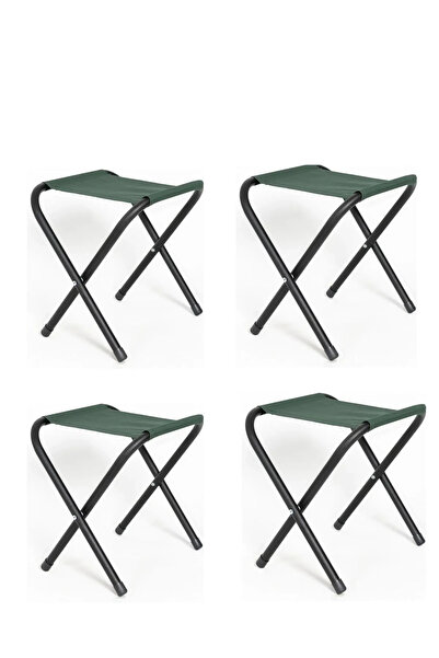 Bofigo 4 Adet Katlanır Kamp Sandalyesi , Balıkçı Taburesi, Kamp Taburesi, Piknik Taburesi,