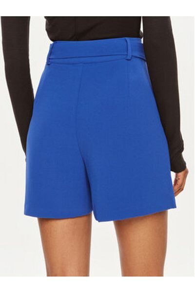 Morgan Pantaloni scurți din material textil pentru femei 241-SHARON albaștri