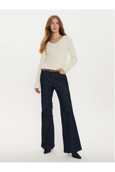 Morgan Women's Sweater 212-MOOVE Ecru