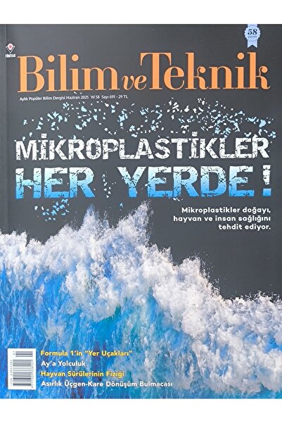Tübitak Yayınları Bilim ve Teknik Dergi Haziran 2025