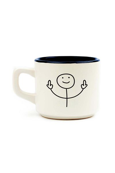 PALTO TASARIM Trash Man White Venus Mug - Gift Mug Cup Mug