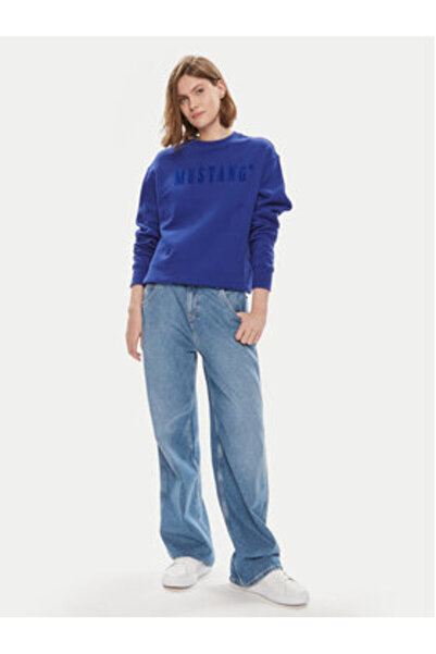 Mustang Hanorac Mustang pentru femei 1014623 Albastru