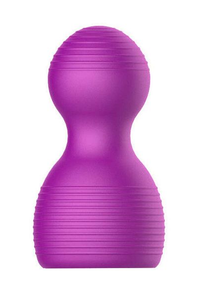 WildFashion Accesoriu pentru vibrator tip OU, stimulare clitoridiana, Mov TOY346B-11