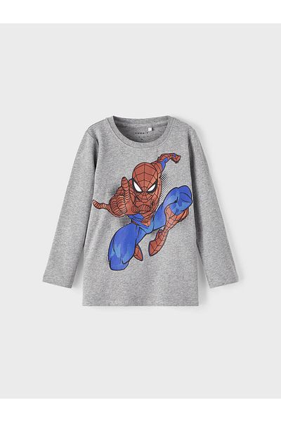 Name it Boy Blouse 13210754 Gray