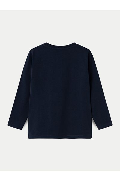 Name it Bluză pentru băieți 13231947 Bleumarin