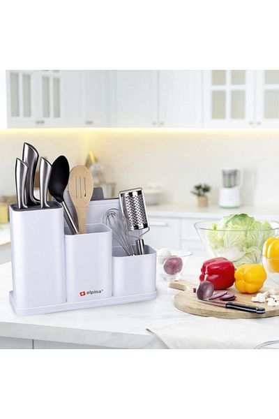 Alpina kitchen organizer, plastic, 3 pieces