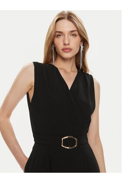 Morgan Women's Jumpsuit 231-PILOU.F Black