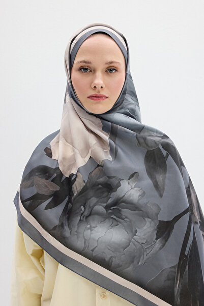 cs camellia scarf Συλλογή Lotus Soft - Ψυχρό Γκρι