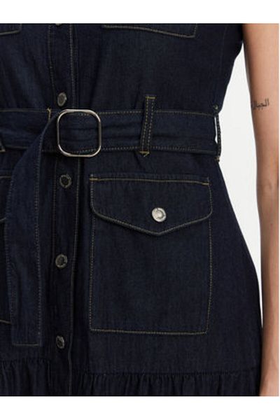Morgan Rochie din denim pentru femei 251-RNAUTICA bleumarin