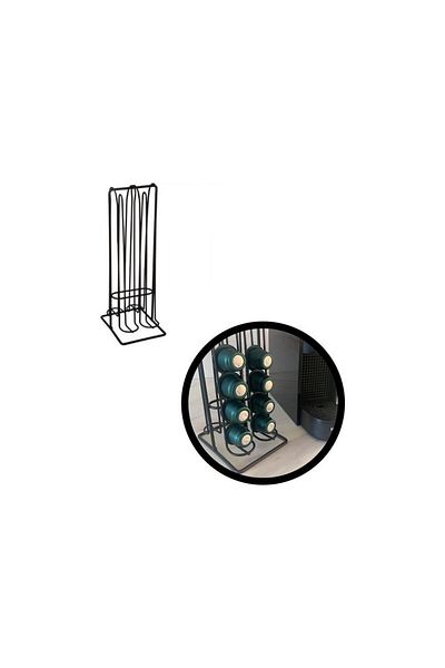 5FIVE Support 32 espresso capsules 5five balck, 10 x 12.7 x 29.5 cm