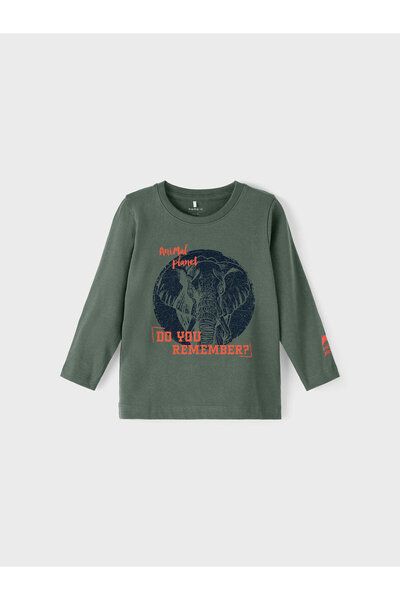 Name it Bluză pentru băieți 13212502 Verde