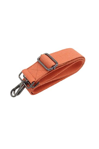 Anatolia Orange Adjustable Cotton Bag Shoulder Strap 4cm X120 cm