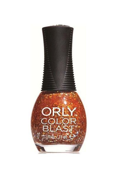 Orly Color Blast Fiery Orange Chunky Glitter, 11ml