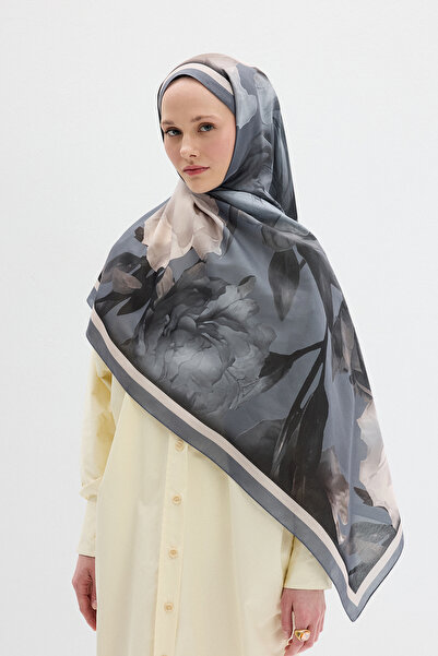 cs camellia scarf Συλλογή Lotus Soft - Ψυχρό Γκρι