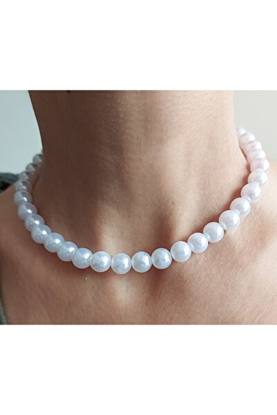 AYTENS TAKI klasik inci choker kolye