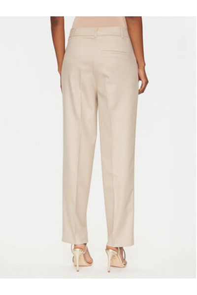 Morgan Pantaloni din material textil pentru femei 251-PLUX.F bej