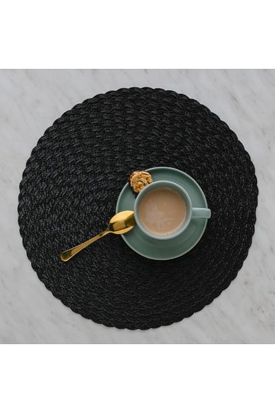 HomeVibes Napron TAIL black D38 cm