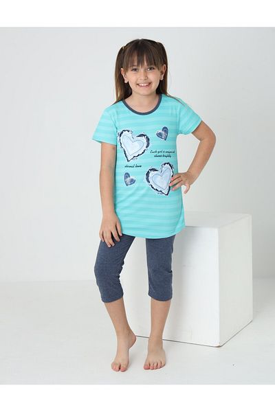ERTA GOLD Girl's Summer Capri Suit