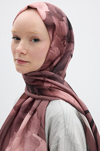 cs camellia scarf Lotus Soft Collection - Pudra
