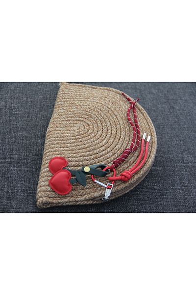 ElifTakı Cherry Heart Bag Charm