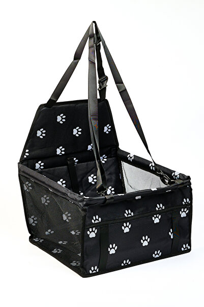 Famous Frenchie Scaun auto pentru animale, negru