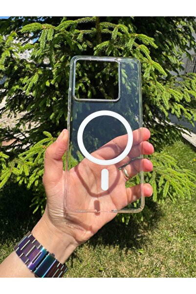 Deppo Trend Xiaomi Mi 14T Pro Uyumlu Kılıf Sert Sararmaz Magsafe Kamera Korumalı Koruyucu Dayanıklı Kapak