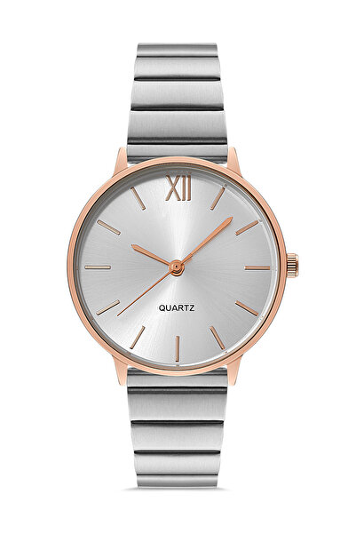 Ticarto ساعة يد نسائية من الفولاذ TCTSB000604S0235