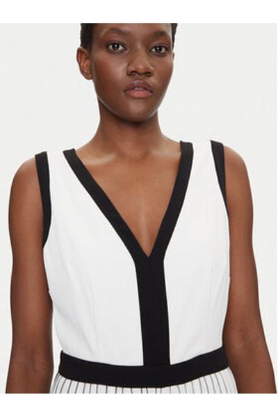 Morgan Women's Jumpsuit 251-PLISMA White