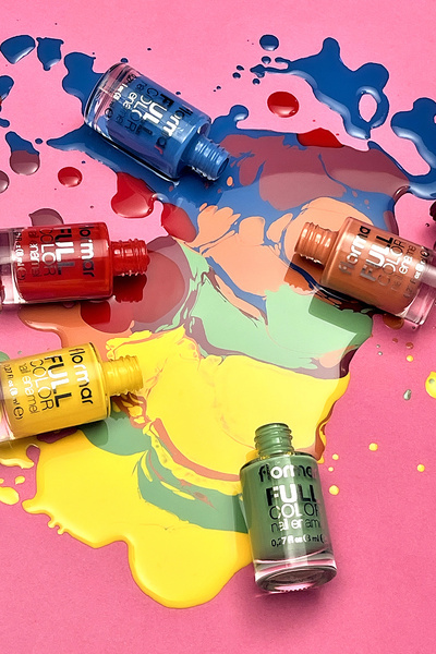 Flormar Full Color Ultra Yüksek Pigmentli & Parlak Bitişli Oje