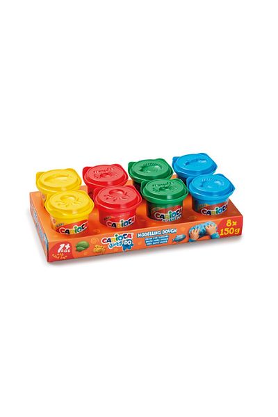 CARIOCA Baby Dough Plasticine 8 X 150 G, Boxed