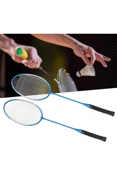 TUMBA'S ÇANTALI BADMİNTON SETİ 2 RAKET 1 TOP BADMİNTON RAKETİ