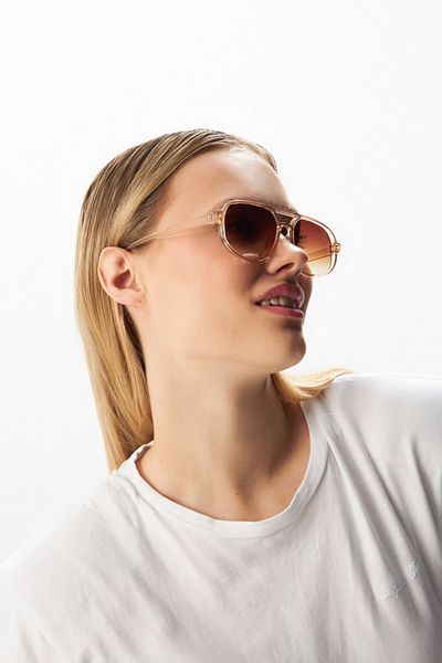 Aqua Di Polo 1987 النظارات الشمسية النسائية المنك Apso 000905 --52 إيكارتمان