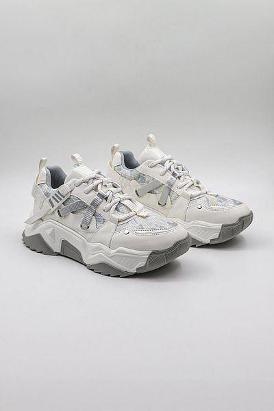 KRISTE BELL Sneaker White Printed Women's Sports Shoes Kb65160 White