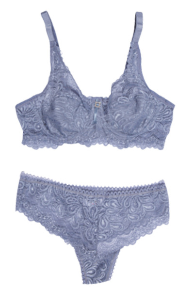 Star طقم حمالة صدر من الدانتيل الإسفنجي الصغير من TILSIM