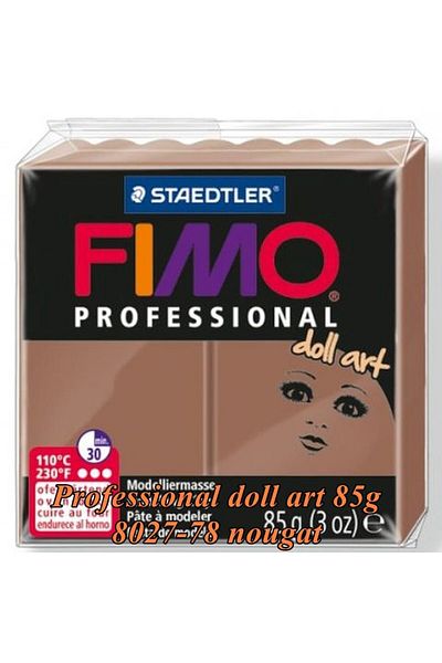 Bafimo FIMO Professional 85g Professional Doll Art Modeling Clay Walnut Brown