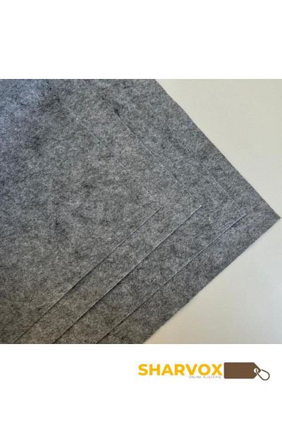 Sharvox Gray Colored Activity Felt Meter Thin Felt Fabric Activity Felt Felt 1 Meter 100 cm X 100 cm