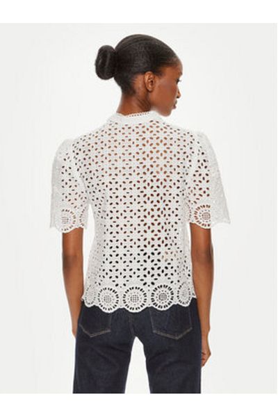 Morgan Womens Blouse 241-CFLAM M2CFLAM White