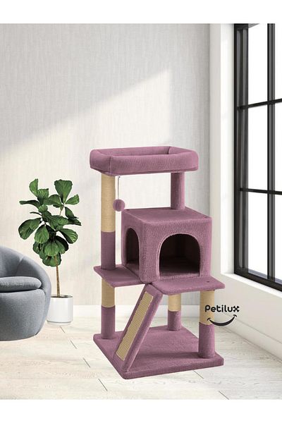 Petilux Decorative Cat Scratching House with Terrace