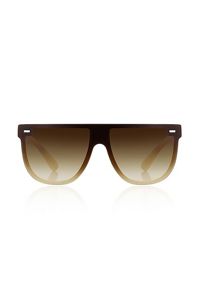 Kinary Bright Cream Unisex Sunglasses - 1020