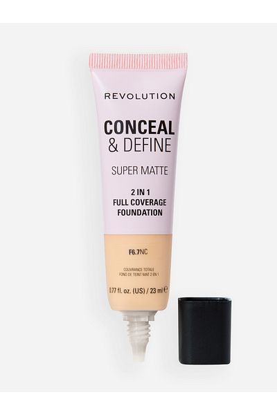 Revolution Conceal and Define Full Coverage Foundation F6.7NC - 23ml