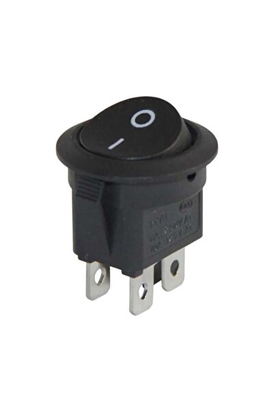 Powermaster Yuvarlak 4 Pinli Işıksız On-Off Anahtar IC-133-4