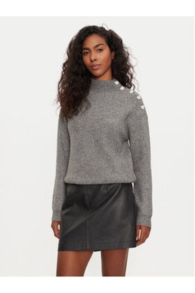 Morgan Women's Turtleneck 232-MSTORI Gray