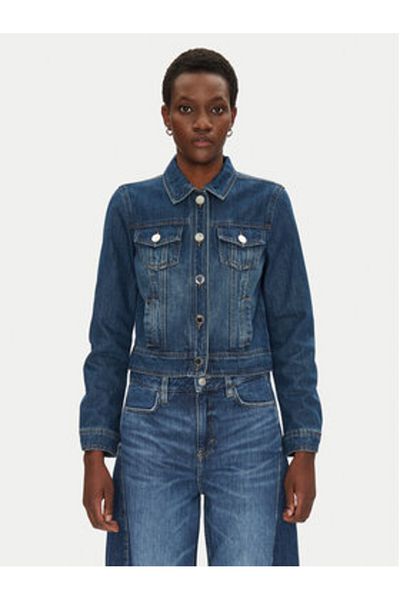 Morgan Jachetă denim pentru femei 251-VPIMI albastră