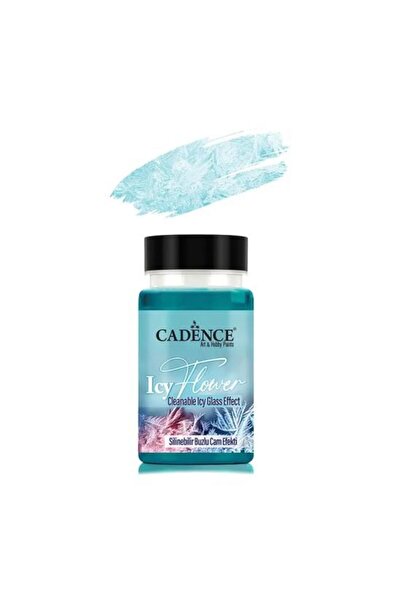 Cadence ICY FLOWER SİLİNEBİLİR BUZLU CAM EFEKTİ IF-06 TURKUAZ YEŞİL 90ML