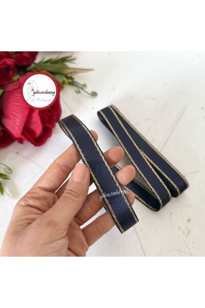Gelincimherşey 2 cm Glitter Satin Ribbon