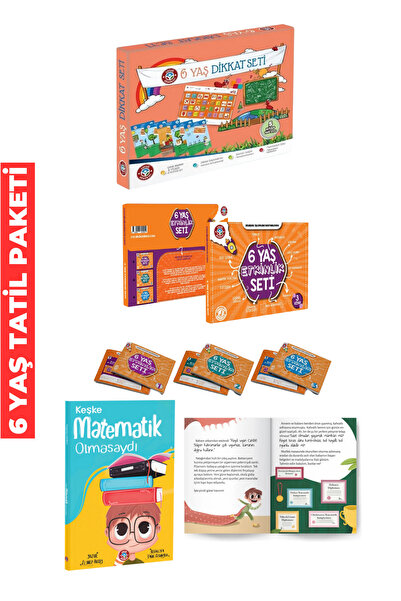 Çocuk Akademi 6 Yaşa Özel Tatil Etkinlik Paketi