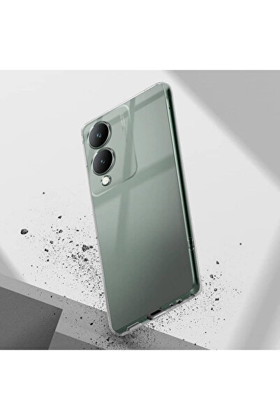 System Com Vivo Y17S Compatible Sys Super Silicone Case-Colorless
