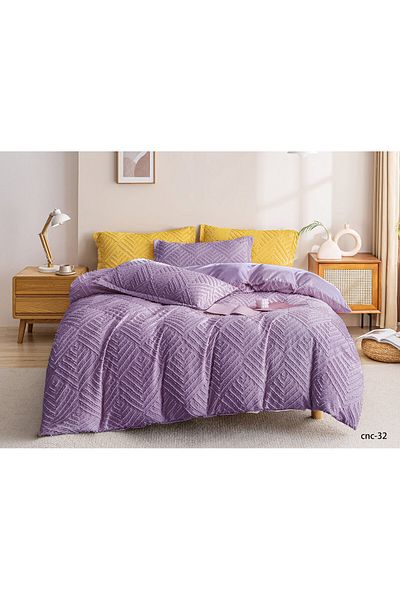 Casa New Concept Summer Bed Linen, 4 Pieces, Fitted Sheet, Microfiber Material